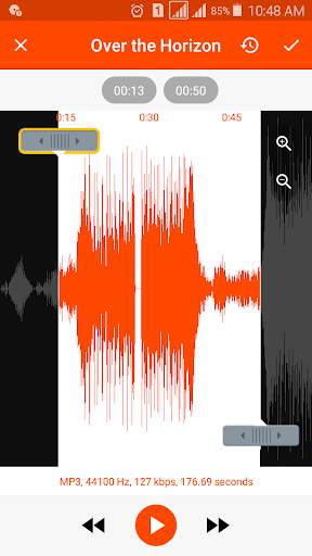 MP3 Cutter and Ringtone Maker screenshot 2