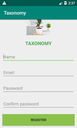 Taxonomy screenshot 5