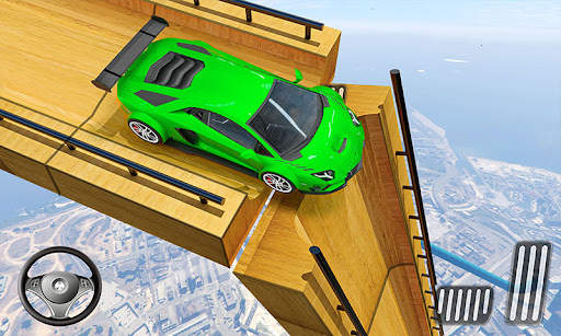 Mega Ramp Car Stunt Race Game screenshot 2