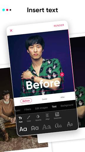 Before/After Video Collage maker app from photos screenshot 5