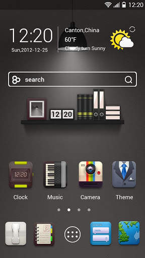 (FREE) Ordinary GO Launcher Theme screenshot 1