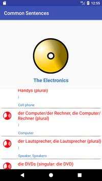 Learn German Language in English screenshot 8
