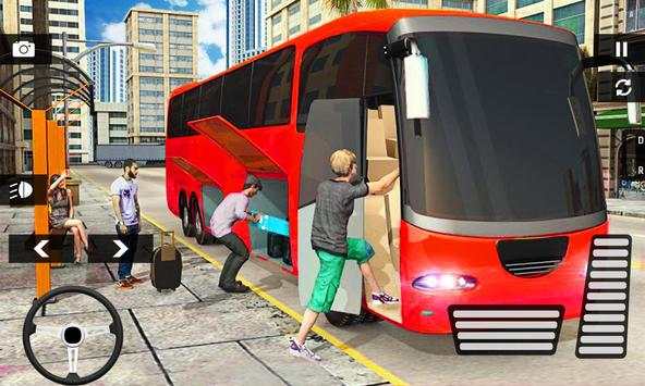 Uphill Off Road Driving Bus Game Simulator screenshot 4