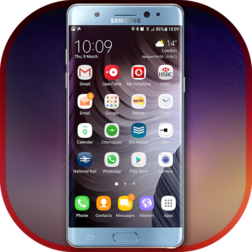 Galaxy Note8 Launcher Theme icon