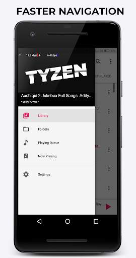 Tyzen - A Simple Yet Powerful Music Player 7 تصوير الشاشة