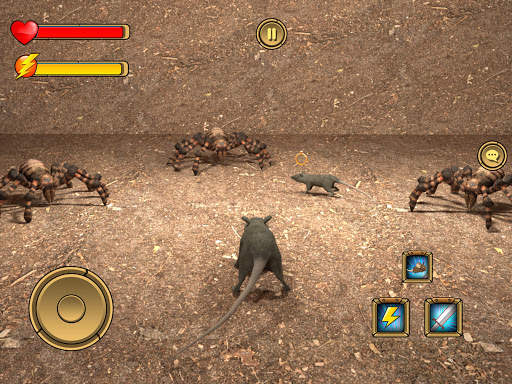 Forest Mouse Simulator 2019 - Crazy Rat Simulator screenshot 7