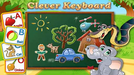 Clever Keyboard: ABC Learning स्क्रीनशॉट 7