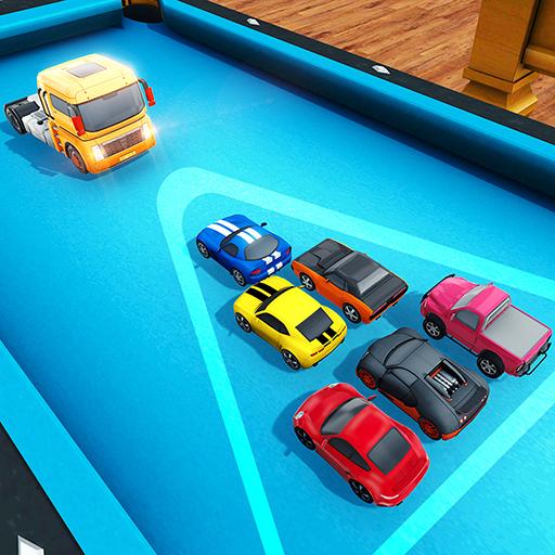 Billiard Car Pool Stunts icon