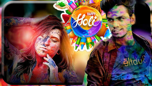 Holi Photo Editor App 2021 скриншот 2