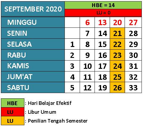 Kalender Pendidikan 2020/2021 screenshot 3