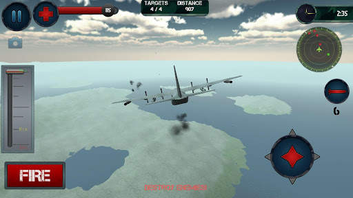 Airplane Gunship Simulator 3D screenshot 7