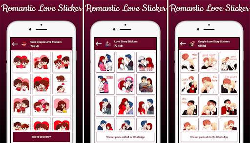 Valentine's Day Stickers Love screenshot 4