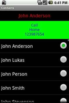 Contacts screenshot 2
