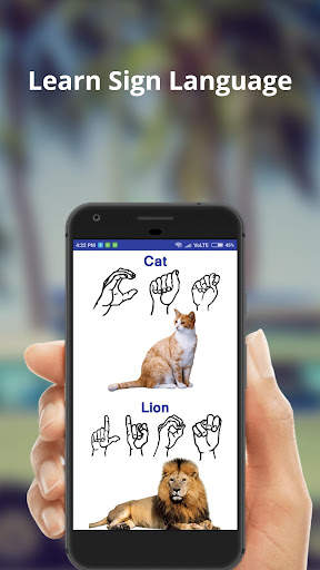 Learn Deaf People Signs स्क्रीनशॉट 3