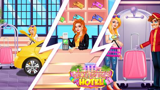 Rich Girls Hotel - Shopping Games & Vacation screenshot 2