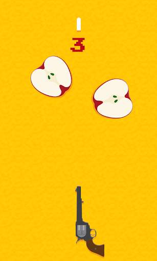 Apple Shooter Game Revolver screenshot 1