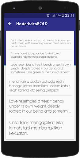Round fonts for FlipFont 2 تصوير الشاشة