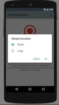 Battery Full Charge Alert 3 تصوير الشاشة