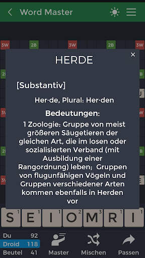 Word Master auf Deutsch screenshot 7
