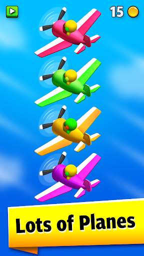 Stunt Plane Chase – Sky Bird Plane Game screenshot 2
