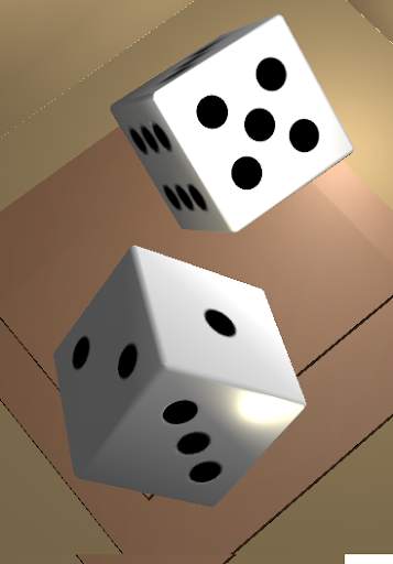 Two Dice: Simple free 3D dice screenshot 2