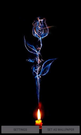 Candle Flower Live Wallpaper screenshot 3
