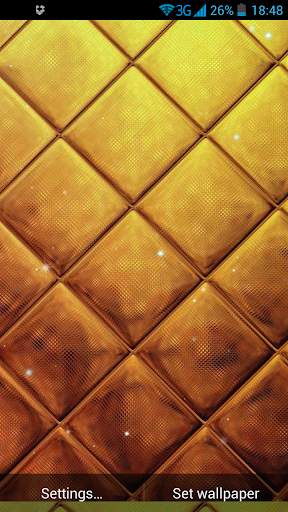 Gold Live Wallpaper screenshot 1
