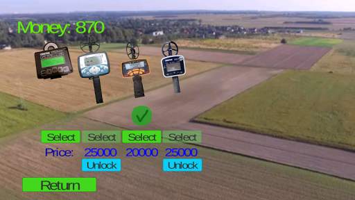 Metal detector game screenshot 7