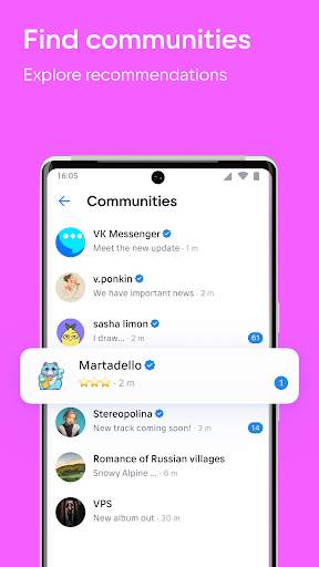 VK Messenger: Chats and calls screenshot 4