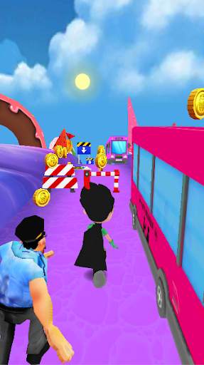 Superhero titans subway: Go teen Rush screenshot 5