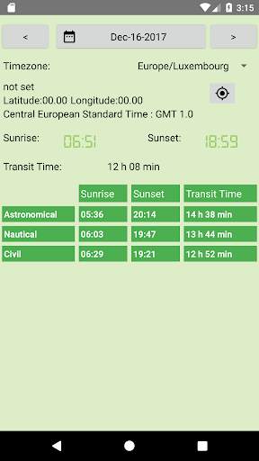 SOLAR DAY LENGTH screenshot 2