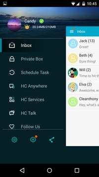 Handcent SMS screenshot 1