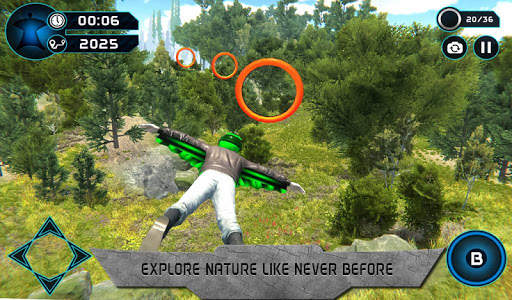 Wingsuit Simulator - Sky Flying Game screenshot 2
