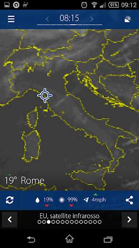Sat24, satellite meteorologico screenshot 2