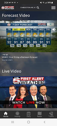 WCSC Live 5 Weather screenshot 1