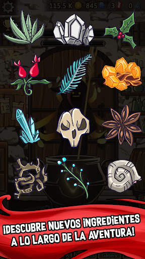 Alchemy Clicker - Potion Games Idle Fantasy Rpg screenshot 4