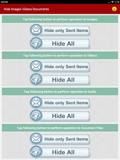 Hide Videos Photos Files & GIF screenshot 8