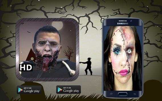 Scary Zombie Face Maker Pro 2 تصوير الشاشة