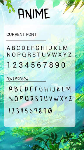 Anime Font for FlipFont , Cool Fonts Text Free screenshot 2