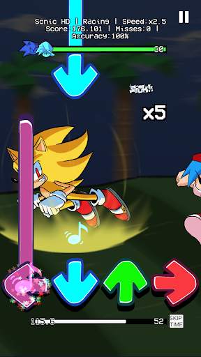 King Hero FNF HD Mod screenshot 1