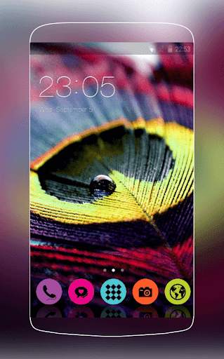 Beautiful Feather Theme screenshot 1