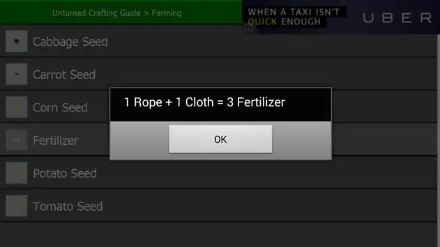 Unturned Crafting Guide screenshot 5