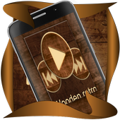 Wooden retro أيقونة