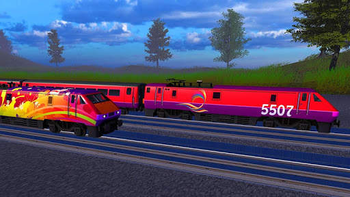 Train Games Driving Simulator 3D screenshot 4