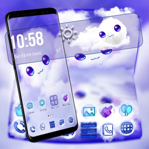 Blue Fluffy Cloud Theme 1.1.3