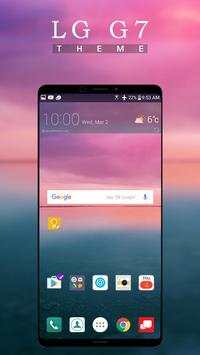 Launcher Theme for LG G7 screenshot 1