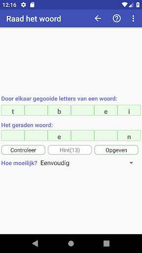 WGC Woordspelletjes collectie screenshot 6