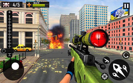FPS Battle Sniper gun shooting screenshot 1
