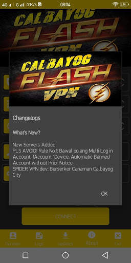 Calbayog Flash VPN screenshot 3