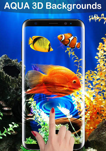 Fish Lock Screen Live Wallpaper 2 تصوير الشاشة